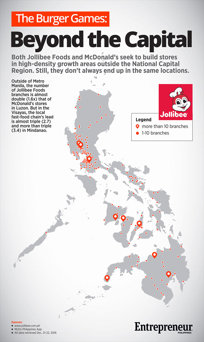 ジョリビー Vs マクドナルド フィリピンのファーストフードを制するのはどっち